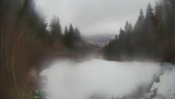 Výstupní stanice lanové dráhy