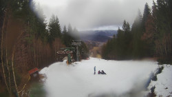 Výstupní stanice lanové dráhy