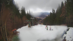 Výstupní stanice lanové dráhy