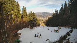 Výstupní stanice lanové dráhy