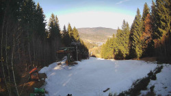 Výstupní stanice lanové dráhy