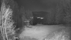 Výstupní stanice lanové dráhy