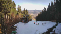 Výstupní stanice lanové dráhy