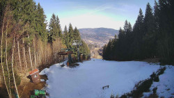 Výstupní stanice lanové dráhy