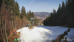 Výstupní stanice lanové dráhy