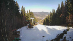 Výstupní stanice lanové dráhy