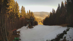 Výstupní stanice lanové dráhy