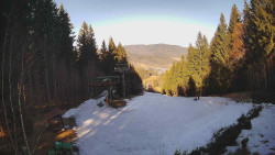 Výstupní stanice lanové dráhy