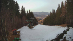 Výstupní stanice lanové dráhy