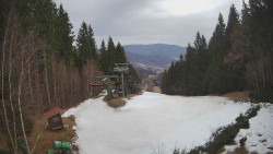 Výstupní stanice lanové dráhy