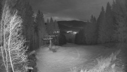 Výstupní stanice lanové dráhy