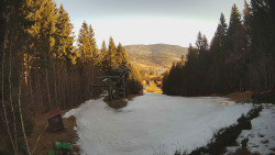 Výstupní stanice lanové dráhy