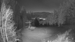 Výstupní stanice lanové dráhy