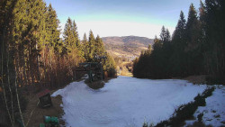 Výstupní stanice lanové dráhy