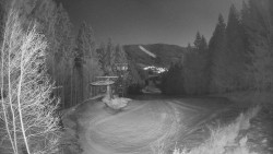 Výstupní stanice lanové dráhy