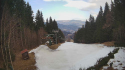 Výstupní stanice lanové dráhy