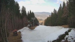 Výstupní stanice lanové dráhy