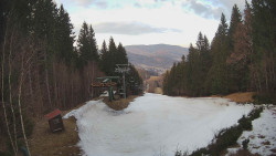 Výstupní stanice lanové dráhy