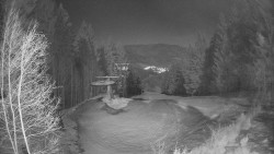 Výstupní stanice lanové dráhy