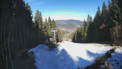 Výstupní stanice lanové dráhy