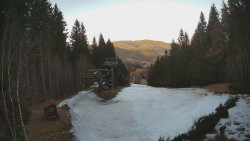 Výstupní stanice lanové dráhy