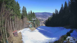 Výstupní stanice lanové dráhy