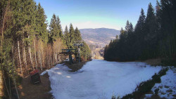 Výstupní stanice lanové dráhy