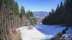 Výstupní stanice lanové dráhy