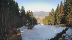 Výstupní stanice lanové dráhy