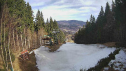 Výstupní stanice lanové dráhy