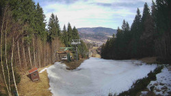 Výstupní stanice lanové dráhy