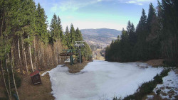 Výstupní stanice lanové dráhy