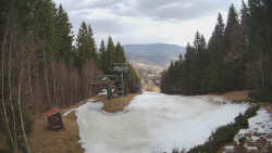 Výstupní stanice lanové dráhy