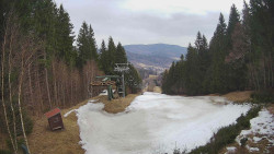 Výstupní stanice lanové dráhy