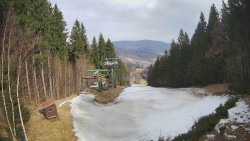 Výstupní stanice lanové dráhy