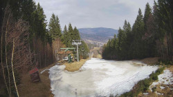 Výstupní stanice lanové dráhy