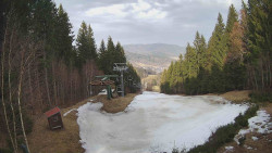 Výstupní stanice lanové dráhy