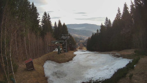 SKICENTRUM Miroslav Lipová Lázně - Výstupní stanice lanové dráhy - 15.3.2026 v 05:45 SKICENTRUM Miroslav Lipová Lázně - Výstupní stanice lanové dráhy - 15.3.2026 v 05:45