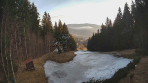 SKICENTRUM Miroslav Lipová Lázně - Výstupní stanice lanové dráhy - 15.3.2026 v 06:45 SKICENTRUM Miroslav Lipová Lázně - Výstupní stanice lanové dráhy - 15.3.2026 v 06:45