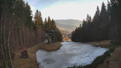 Výstupní stanice lanové dráhy