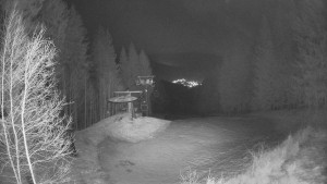 SKICENTRUM Miroslav Lipová Lázně - Výstupní stanice lanové dráhy - 20.3.2026 v 03:45