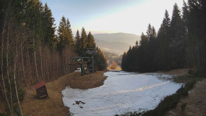 SKICENTRUM Miroslav Lipová Lázně - Výstupní stanice lanové dráhy - 20.3.2026 v 06:45