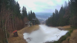 Výstupní stanice lanové dráhy