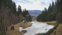 Výstupní stanice lanové dráhy