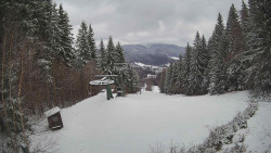 Výstupní stanice lanové dráhy