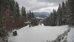 Výstupní stanice lanové dráhy