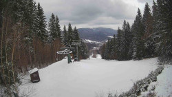 Výstupní stanice lanové dráhy