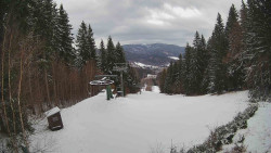 Výstupní stanice lanové dráhy