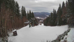 Výstupní stanice lanové dráhy