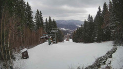 Výstupní stanice lanové dráhy